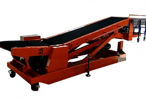 爬坡伸縮皮帶線