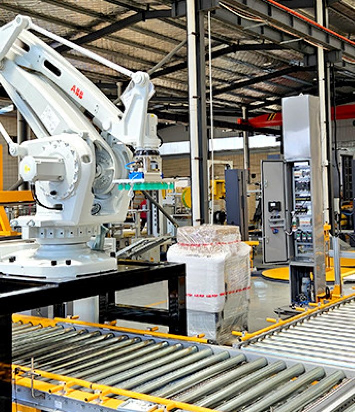 紙盒裝箱碼垛包裝線(xiàn)